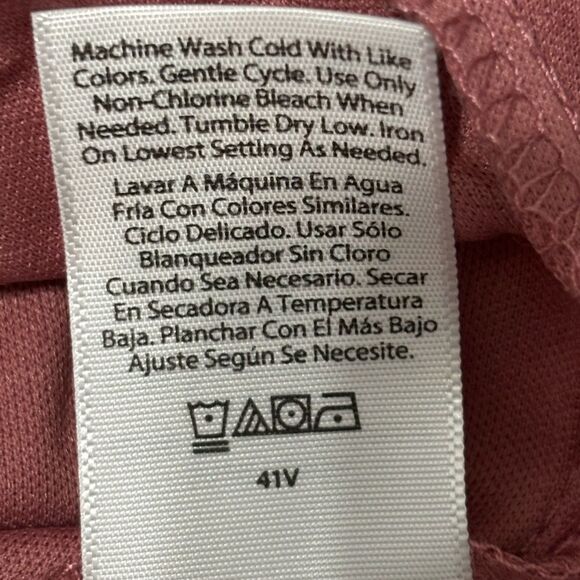 Sofia Vergara Empire Maxi Dress Plus Size XXLPlum Floral w/POCKETS Fully Lined - Picture 10 of 10